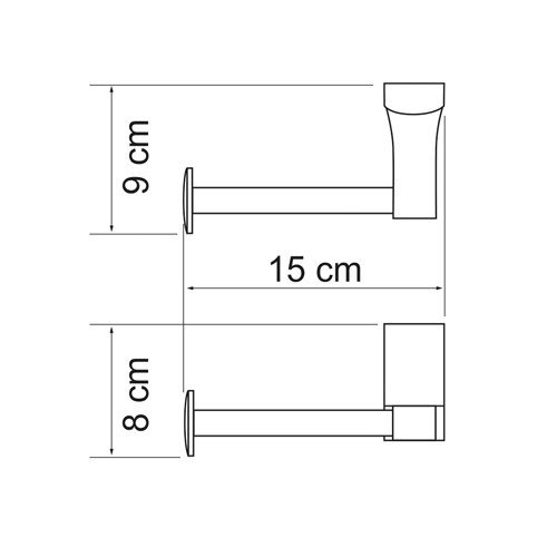 Wasserkraft К-5096 Держатель туалетной бумаги