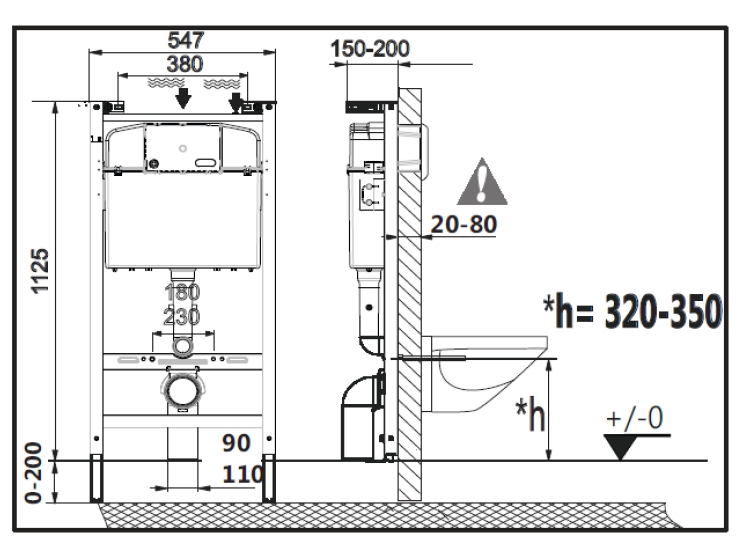 Комплект Roca Gap 7893104100 подвесной унитаз + инсталляция + кнопка