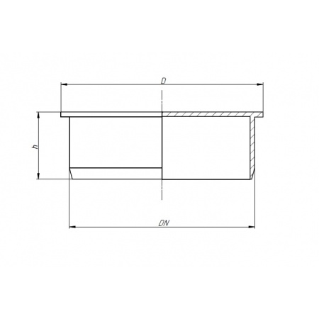 Зглушка 90  OSTENDORF