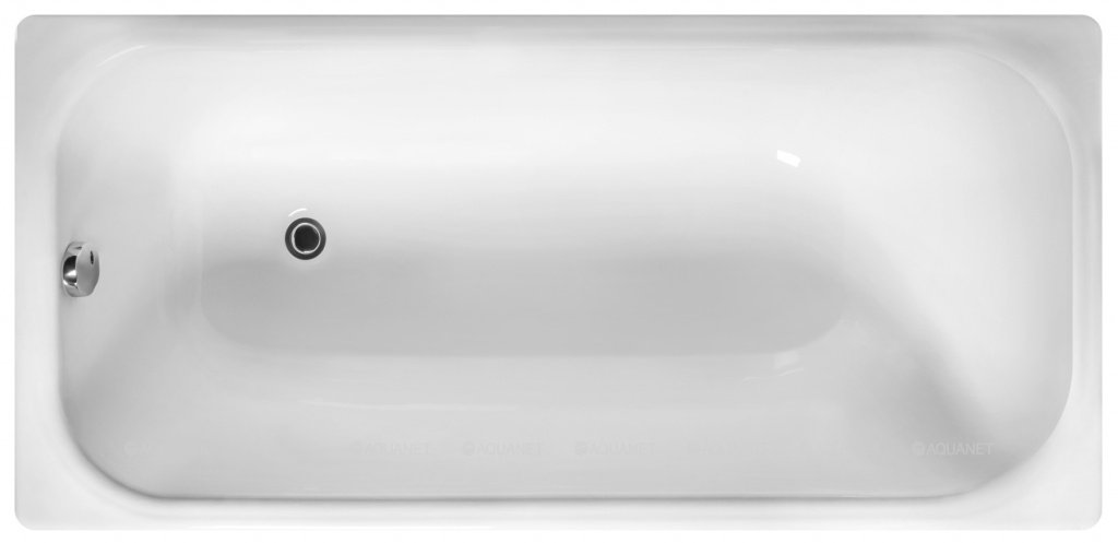 Чугунная ванна Wotte Start 150 х 70 см, белая