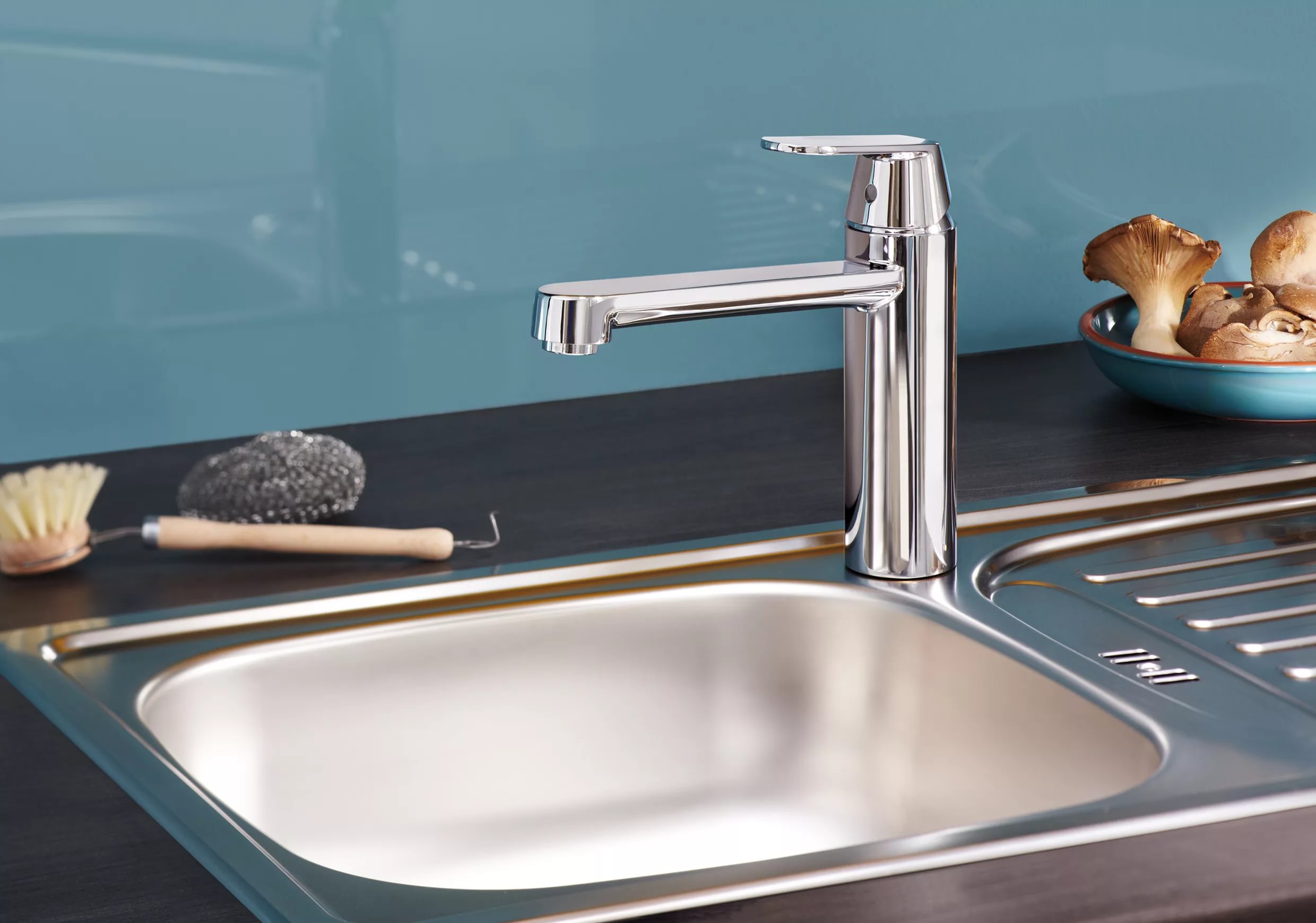 Смеситель для кухни GROHE Eurosmart Cosmopolitan со средним изливом, хром (30193000)
