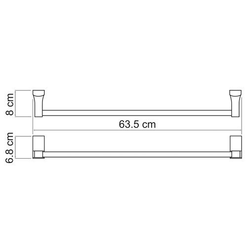 Wasserkraft К-5030 Штанга для полотенец