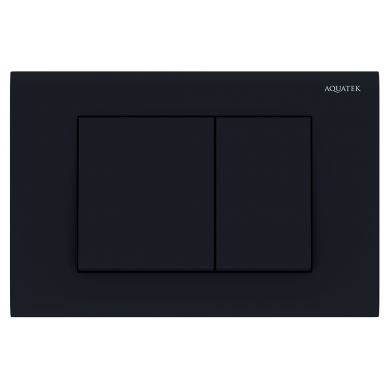 Инсталляция для подвесного унитаза Aquatek Standart 50 с чёрной матовой панелью
